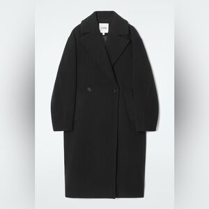 COS oversized double-breasted wool coat